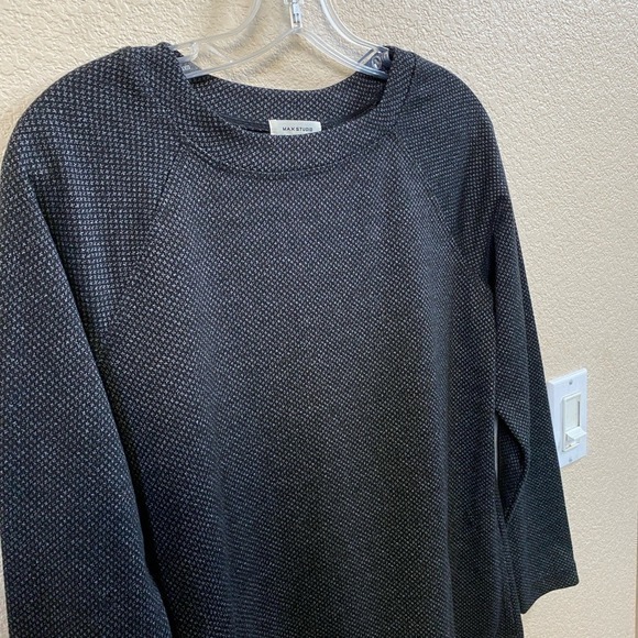 Max Studio Long Sleeve Dress -‎ Black - Picture 7 of 11